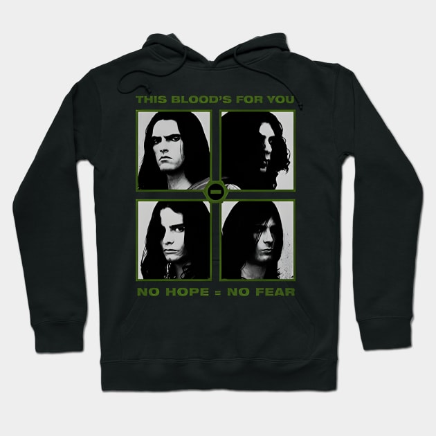 Type o Negative Hoodie by CrucialDoodleS